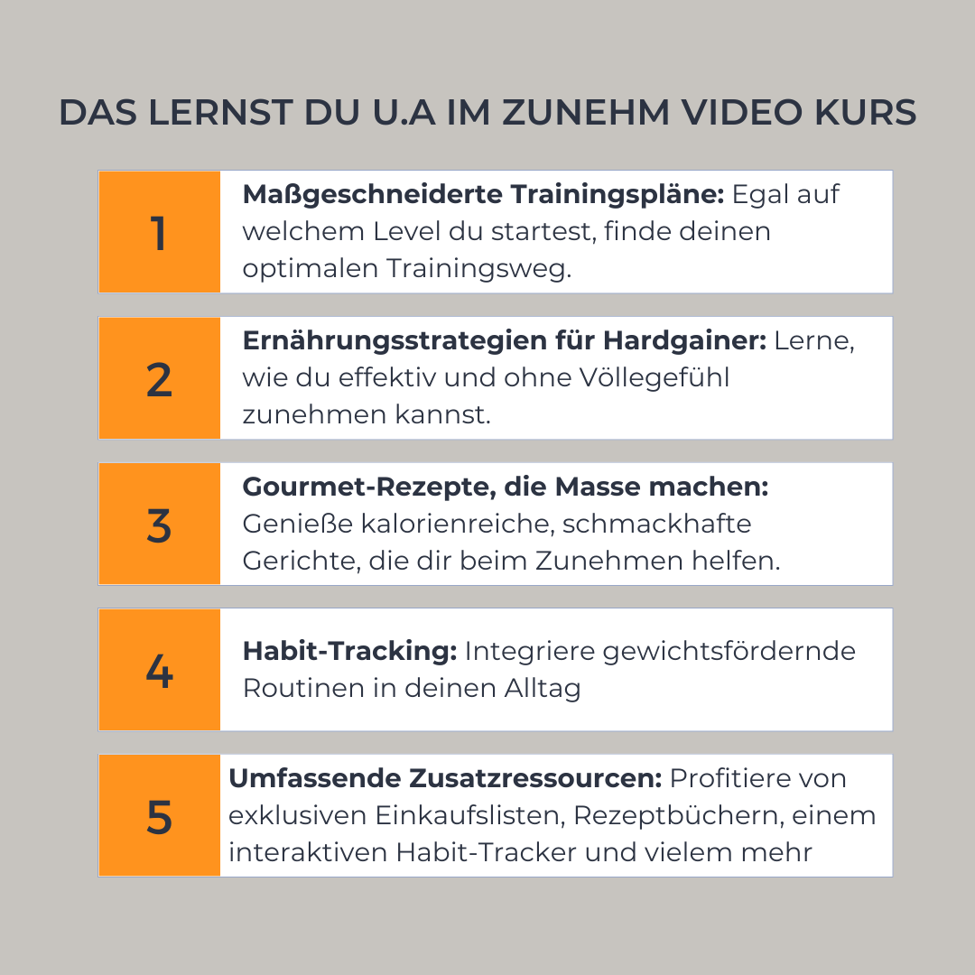 Enmasse Zunehm Video-Kurs (keine Versandkosten)