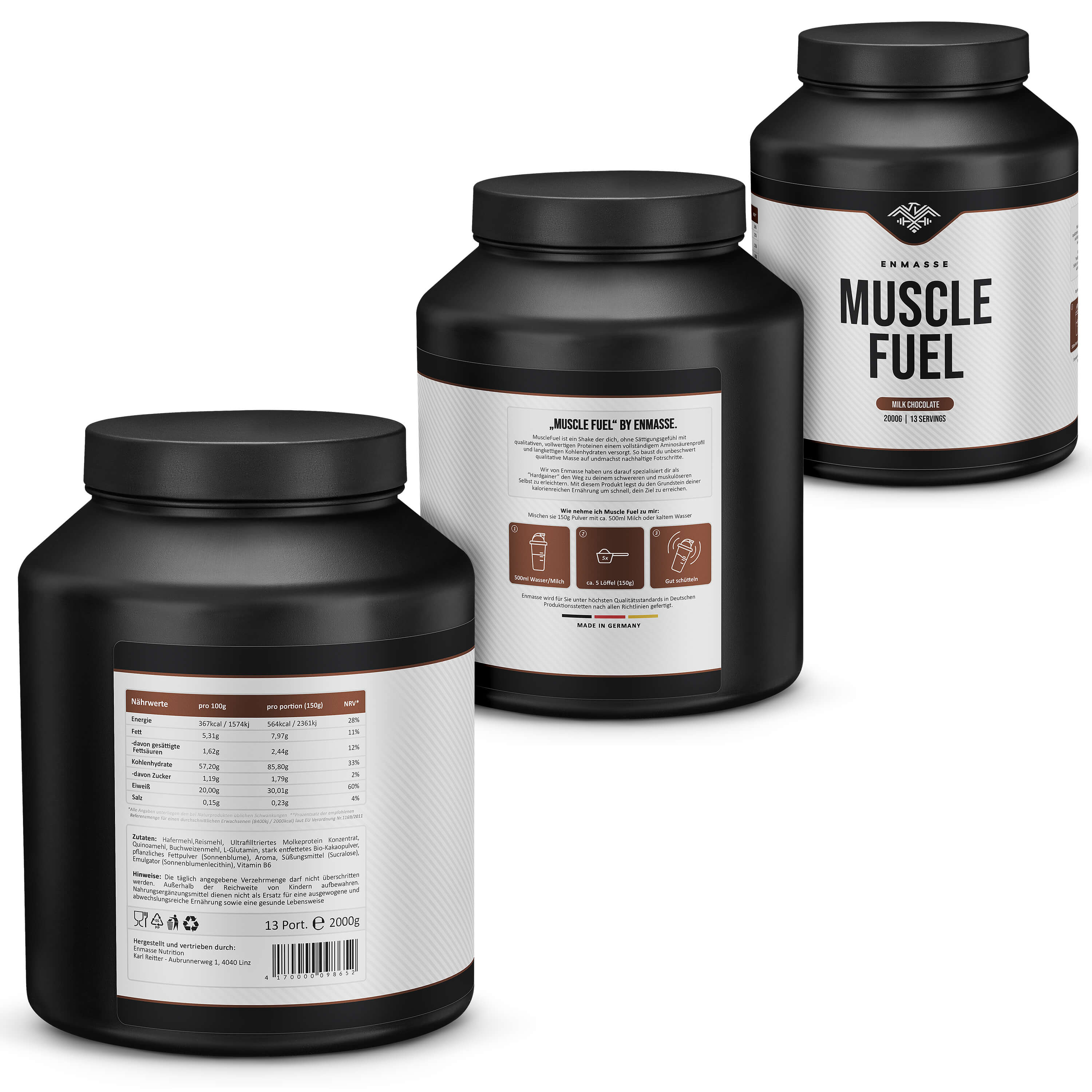 MuscleFuel Zunehmshake