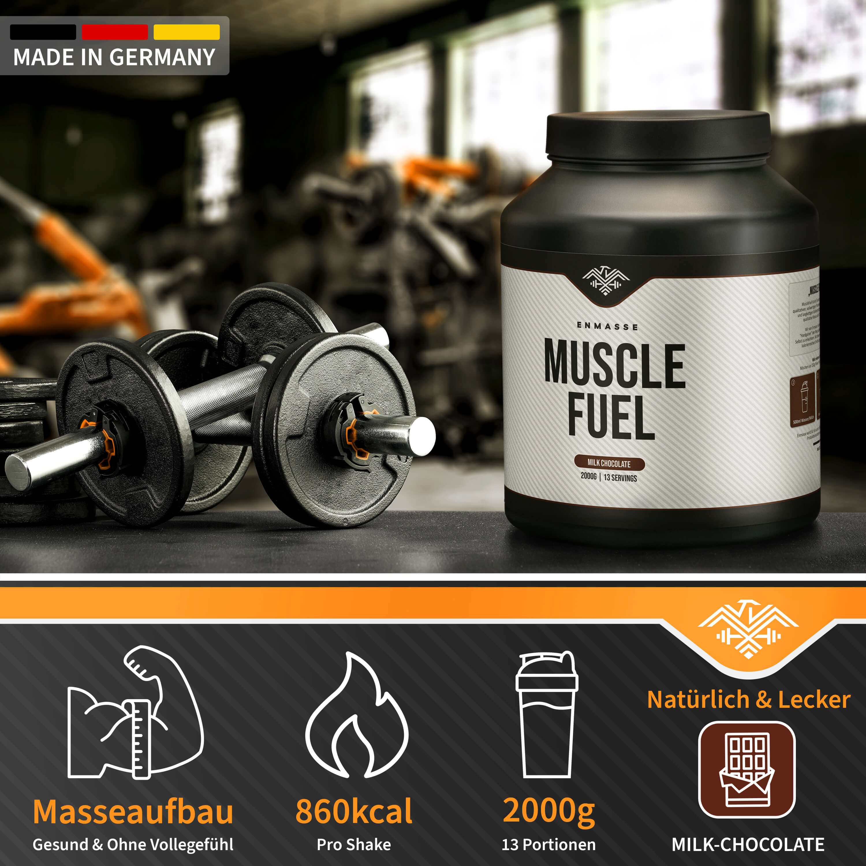 MuscleFuel Zunehmshake